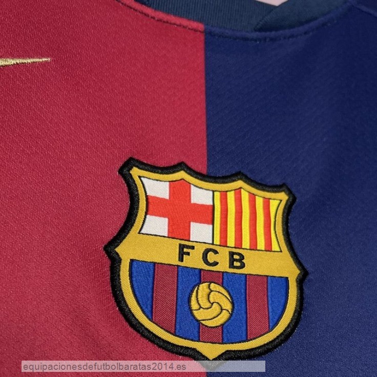 Nuevo Tailandia 1ª Camiseta Barcelona 24/25 Azul I Rojo Baratas